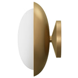 Bond Single Sconce, Natural Brass-Lighting-High Fashion Home