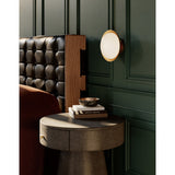 Bond Single Sconce, Natural Brass-Lighting-High Fashion Home