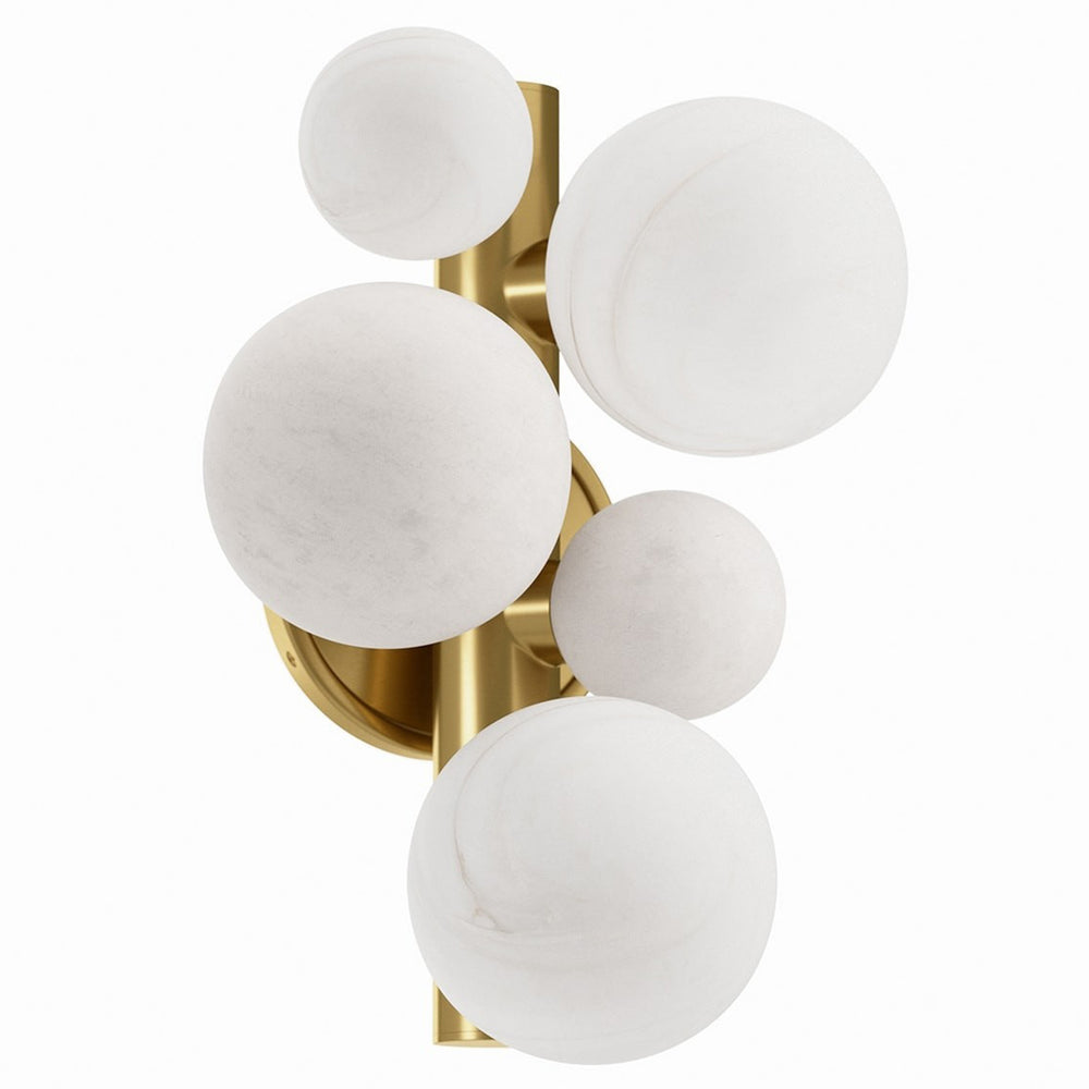 Sofia Sconce, Natural Brass-Lighting-High Fashion Home
