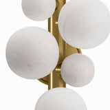 Sofia Sconce, Natural Brass-Lighting-High Fashion Home