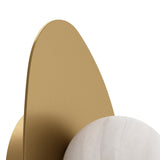 Rhoads Sconce, Natural Brass-Lighting-High Fashion Home