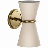 Gable Sconce, Oyster