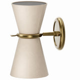 Gable Sconce, Oyster