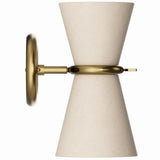 Gable Sconce, Oyster