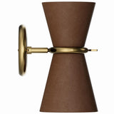 Gable Sconce, Russet