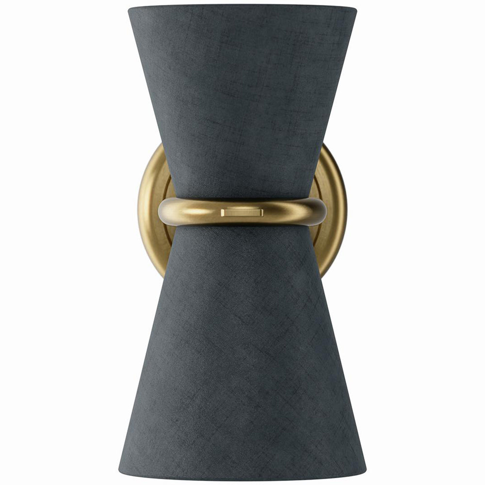 Gable Sconce, Storm Blue