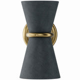 Gable Sconce, Storm Blue