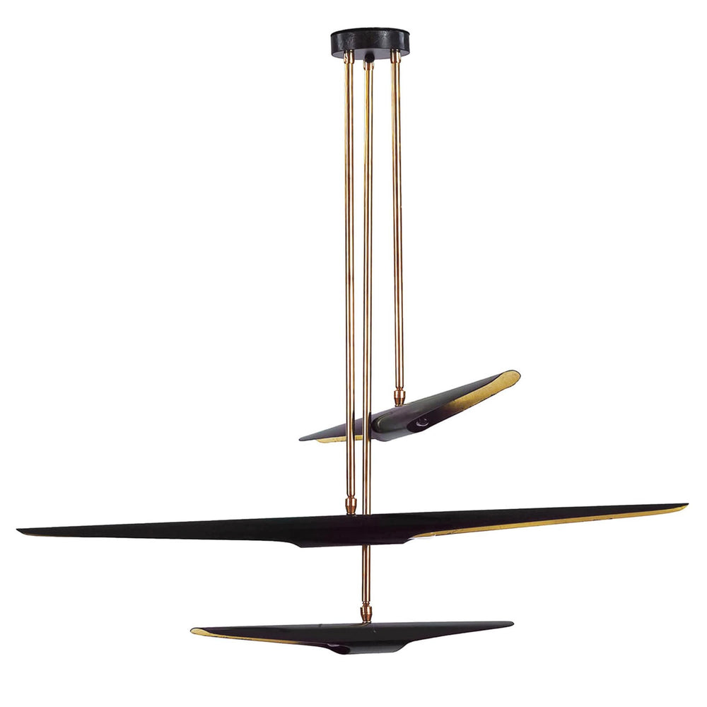 Concorde Chandelier, Black