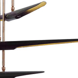 Concorde Chandelier, Black