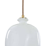 Bianca Ceramic Pendant, White-Lighting-High Fashion Home
