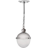 Otis Small Pendant, Polished Nickel-Lighting-High Fashion Home