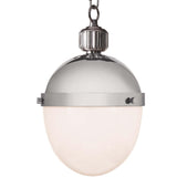 Otis Small Pendant, Polished Nickel-Lighting-High Fashion Home