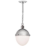 Otis Medium Pendant, Polished Nickel-Lighting-High Fashion Home