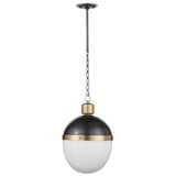 Otis Large Pendant, Black-Lighting-High Fashion Home