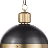 Otis Large Pendant, Black-Lighting-High Fashion Home
