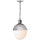 Otis Large Pendant, Polished Nickel-Lighting-High Fashion Home
