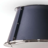 French Maid Flush Mount, Blue