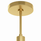 Oliver Pendant, Natural Brass-Lighting-High Fashion Home