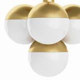Oliver Pendant, Natural Brass-Lighting-High Fashion Home