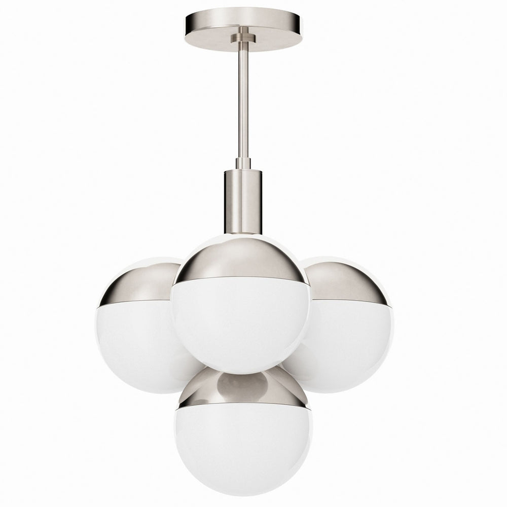 Oliver Pendant, Polished Nickel-Lighting-High Fashion Home