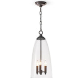 Maiden Glass Pendant, Oil Rubbed Bronze-Lighting-High Fashion Home