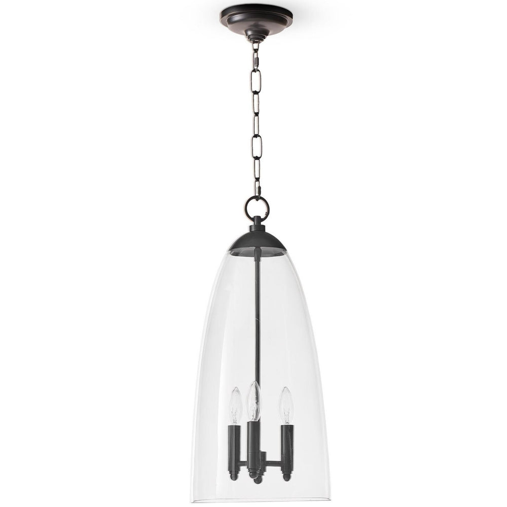Maiden Glass Pendant, Oil Rubbed Bronze-Lighting-High Fashion Home