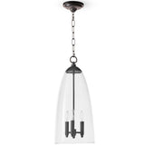 Maiden Glass Pendant, Oil Rubbed Bronze-Lighting-High Fashion Home