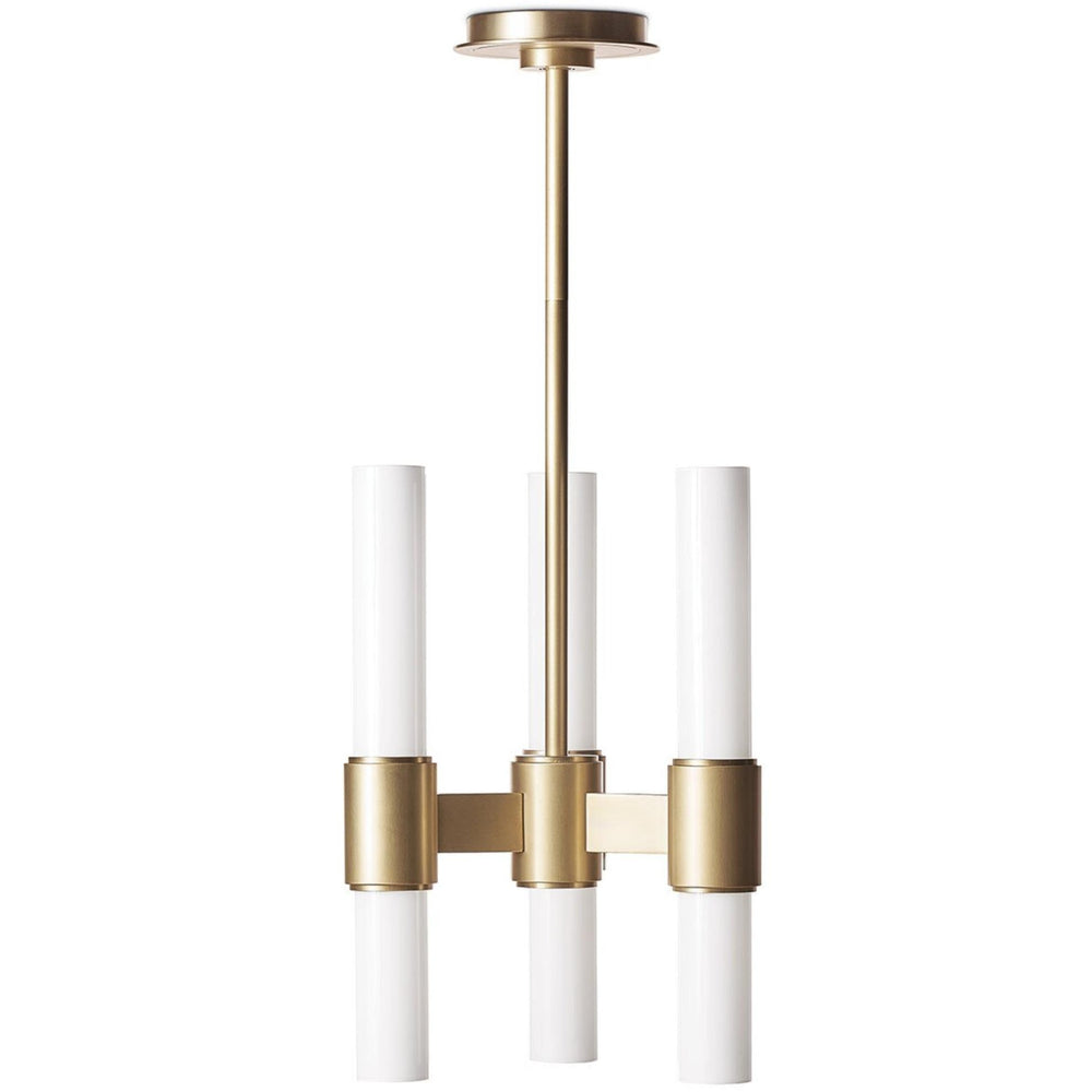 Dixon Pendant, Natural Brass-Lighting-High Fashion Home