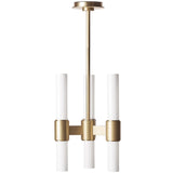 Dixon Pendant, Natural Brass-Lighting-High Fashion Home