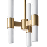 Dixon Pendant, Natural Brass-Lighting-High Fashion Home