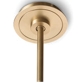 Dixon Pendant, Natural Brass-Lighting-High Fashion Home