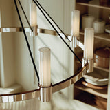 Dixon Chandelier, Oil Rubbed Bronze-Lighting-High Fashion Home