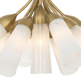 Mousseaux Chandelier, Natural Brass-Lighting-High Fashion Home