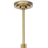 Mousseaux Chandelier, Natural Brass-Lighting-High Fashion Home