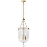 Roxie Pendant, Natural Brass