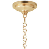 Roxie Pendant, Natural Brass