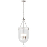 Roxie Pendant, Polished Nickel