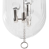 Roxie Pendant, Polished Nickel