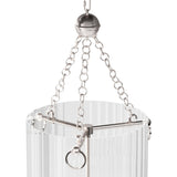 Roxie Pendant, Polished Nickel