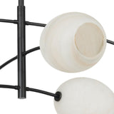 Artemis Chandelier, Oil Rubbed Bronze/Alabaster-Lighting-High Fashion Home