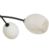 Artemis Chandelier, Oil Rubbed Bronze/Alabaster-Lighting-High Fashion Home