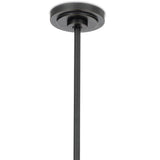 Artemis Single Pendant, Oil Rubbed Bronze/Alabaster-Lighting-High Fashion Home