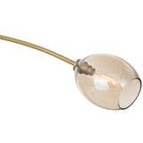 Artemis Double Pendant, Natural Brass/Champagne-Lighting-High Fashion Home