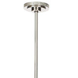 Artemis Double Pendant, Polished Nickel/Alabaster-Lighting-High Fashion Home