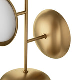 Bond 3 Light Pendant, Natural Brass-Lighting-High Fashion Home