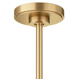Bond 3 Light Pendant, Natural Brass-Lighting-High Fashion Home