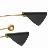 Eclipse Chandelier, Black-Lighting-High Fashion Home