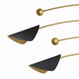 Eclipse Chandelier, Black-Lighting-High Fashion Home