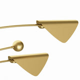 Eclipse Chandelier, Natural Brass-Lighting-High Fashion Home