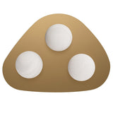 Rhoads Flush Mount, Natural Brass-Lighting-High Fashion Home